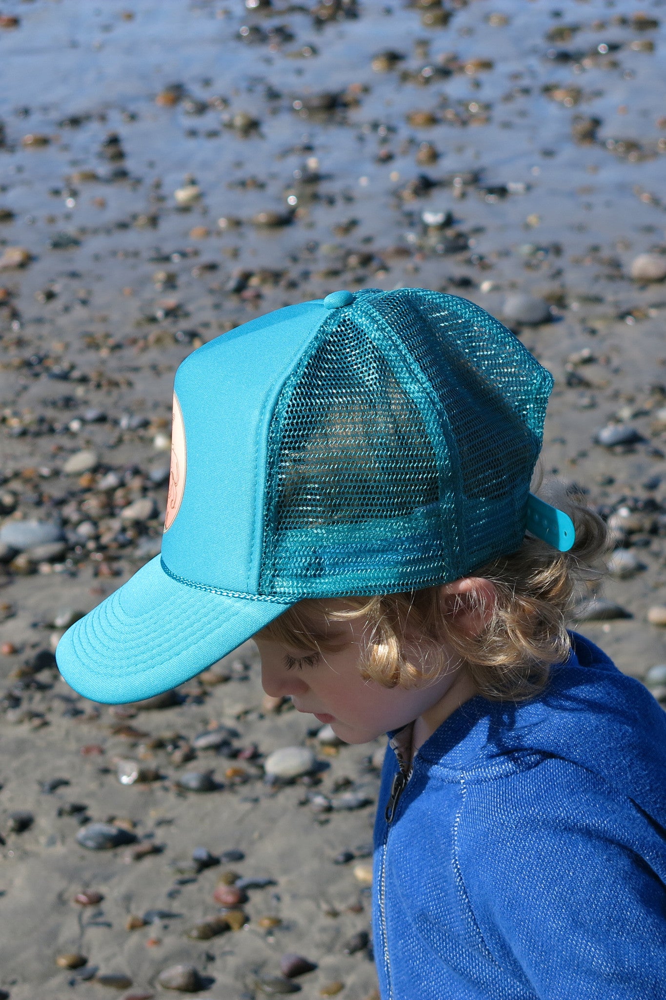 The House of Karm Trucker Hat, in Turquoise /// RE-STOCKED